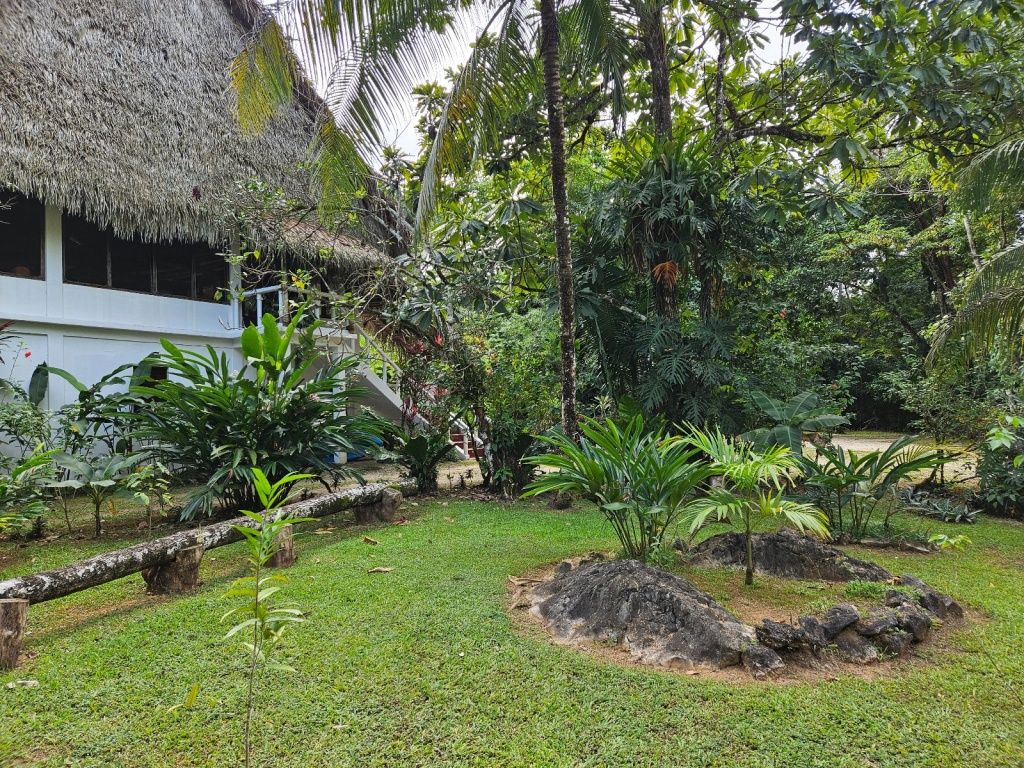Lodge from Garden