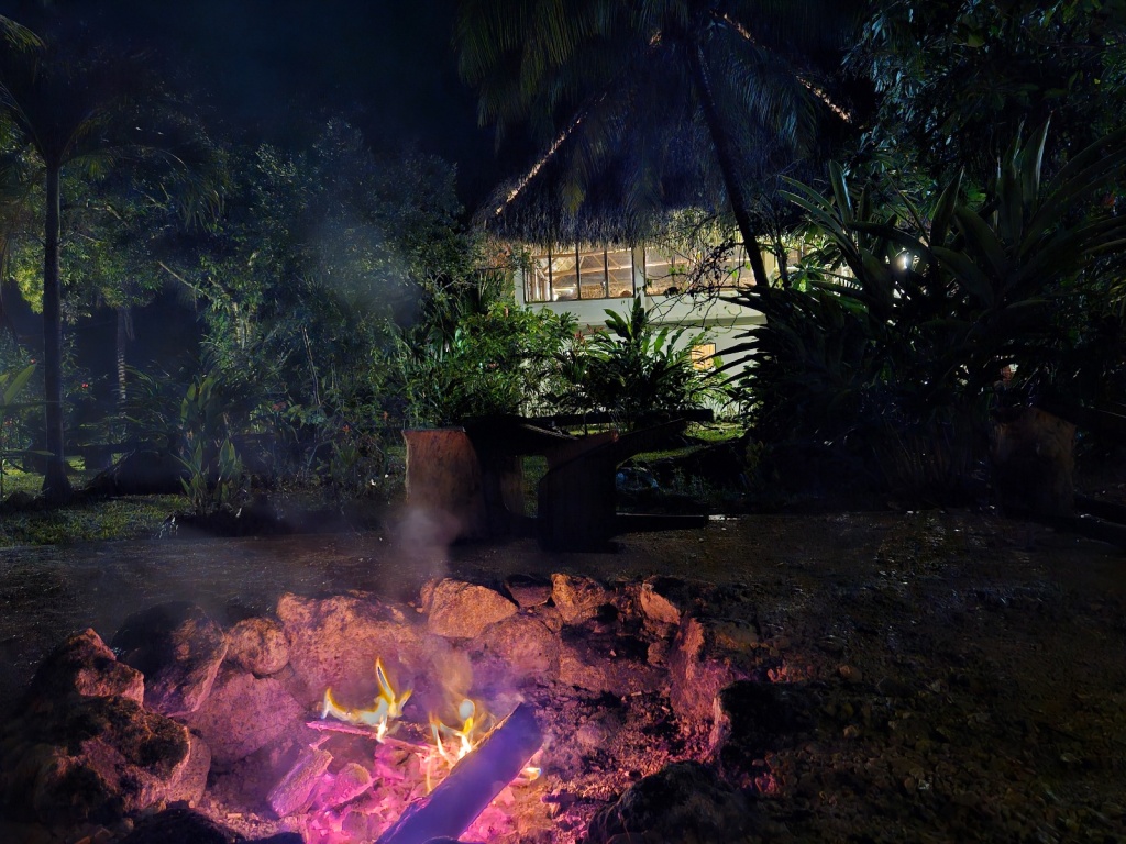 Fire Pit at Night