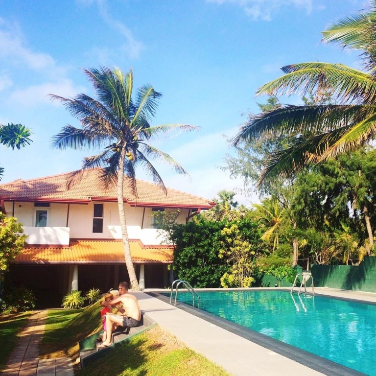 Pool area