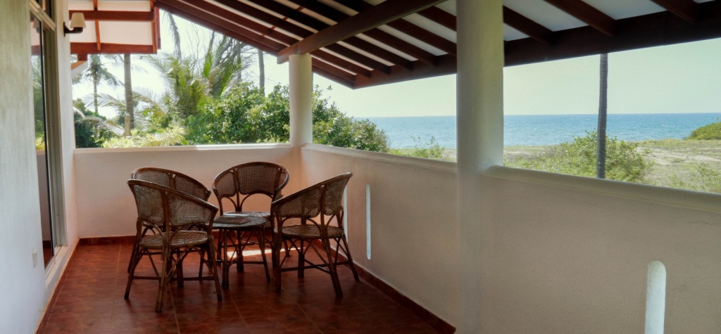 Balcony with sea view