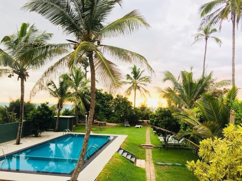 Pool area