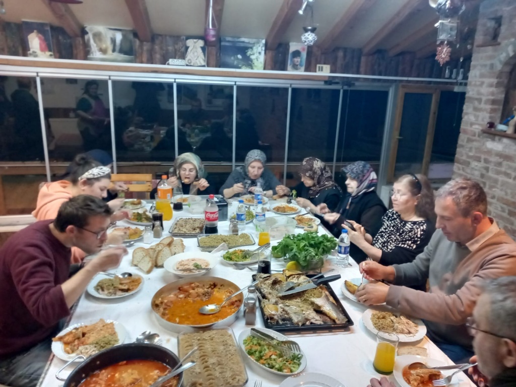 Family Dinner at Charlys Restaurant
