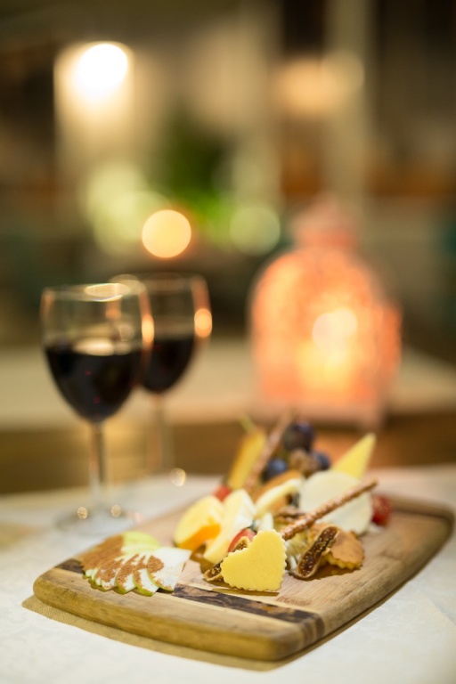 Wine with Cheese Selection